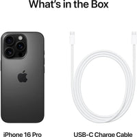 Renewed Apple iPhone 16 Pro Max, 256GB, Black Titanium - Unlocked (Renewed)