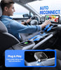 Teeran Wireless CarPlay Adapter 2025 Upgrade Wired CarPlay to Wireless, Mini Cube Design for Cars with Built-in Wired Apple CarPlay Plug and Play Easy Use Fast Stable Connection Car Play for iPhone
