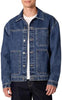 Amazon Essentials Men's Rigid Denim Relaxed-Fit Utility Jacket