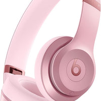 Beats Solo 4 - Rosado Metallic — Audífonos inalámbricos Bluetooth on-ear, hasta 50h