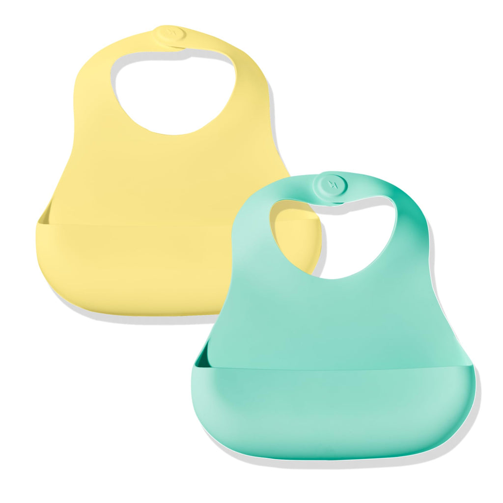 Babynetic Magnetic Bib – Bundle Options (Banana Split/Kiwi Bliss)
