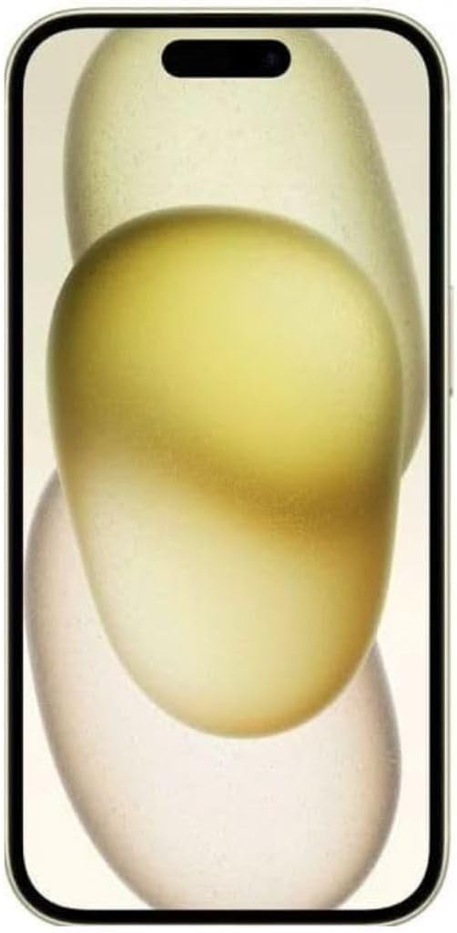 Apple iPhone 15, 128GB, Yellow - Locked to AT&T (Renewed)