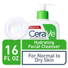 CeraVe Hydrating Face Wash | Daily Facial Cleanser for Dry Skin | Fragrance Free | 16 Fl Oz