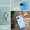 Spigen Ultra Hybrid Metal Ring Designed for Pixel 8a Case (2024) [Military-Grade Protection] - White