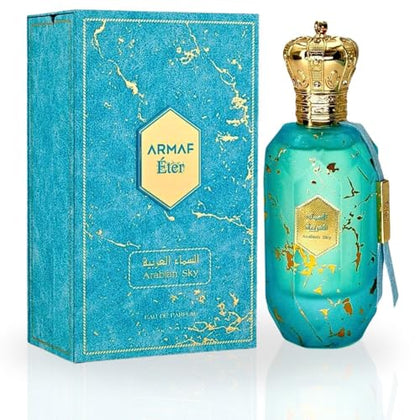 Arabian Sky EDP Spray 100ML (3.4 OZ) By Armaf | A Celestial Blend Of Citrus, Floral & Woody Scents.