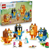 LEGO Bluey Brick-Built Bluey Family - Building Toy