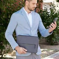 Lenovo Urban Laptop Sleeve 14 Inch for Laptop/ Notebook/Tablet Compatible with MacBook Air/Pro Water Resistant - Charcoal Grey
