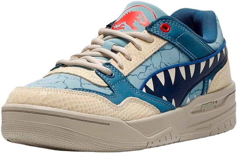 PUMA Mens X Jurassic World Rebound Retro Lace Up Sneakers Shoes Casual - Blue