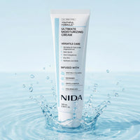 NIDA Youthful Formula Crema Hidratante con Centella Asiatica, Niacinamida, Acido Hialuronico y Colageno, Antiarrugas y Antimanchas, 100ml