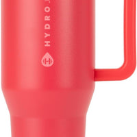 HydroJug Traveler 40oz, Insulated Tumbler with Handle & Straw, Fruit Punch