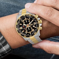 Invicta Men's Specialty Chronograph Textured Dial Stainless Steel Watch