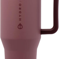 HydroJug Traveler 40oz, Insulated Tumbler with Handle & Straw, Canyon Rose