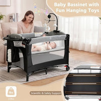 Ofertaza, Kinder King 4 in 1 Portable Baby Playard, Foldable Baby