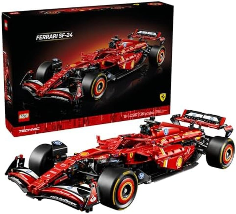 LEGO Technic Ferrari SF-24 F1 Model Car Kit - Building Set