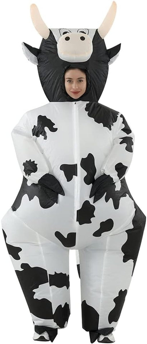 RHYTHMARTS – Disfraz Inflable de Vaca para Adultos