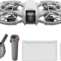 DJI Neo Motion Fly More Combo, Mini Drone with 4K UHD Camera for Adults, 135g Self Flying Drone that Follows You, Palm Takeoff, Subject Tracking, QuickShots, with RC Motion 3 and 3 Batteries