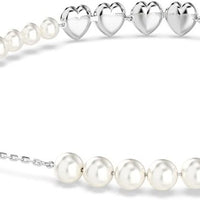 Swarovski Ariana Grande Collection, Clear Crystal & Pearls, Rhodium Finish, Necklaces, Earrings and Bracelets