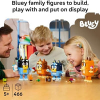 LEGO Bluey Brick-Built Bluey Family - Building Toy