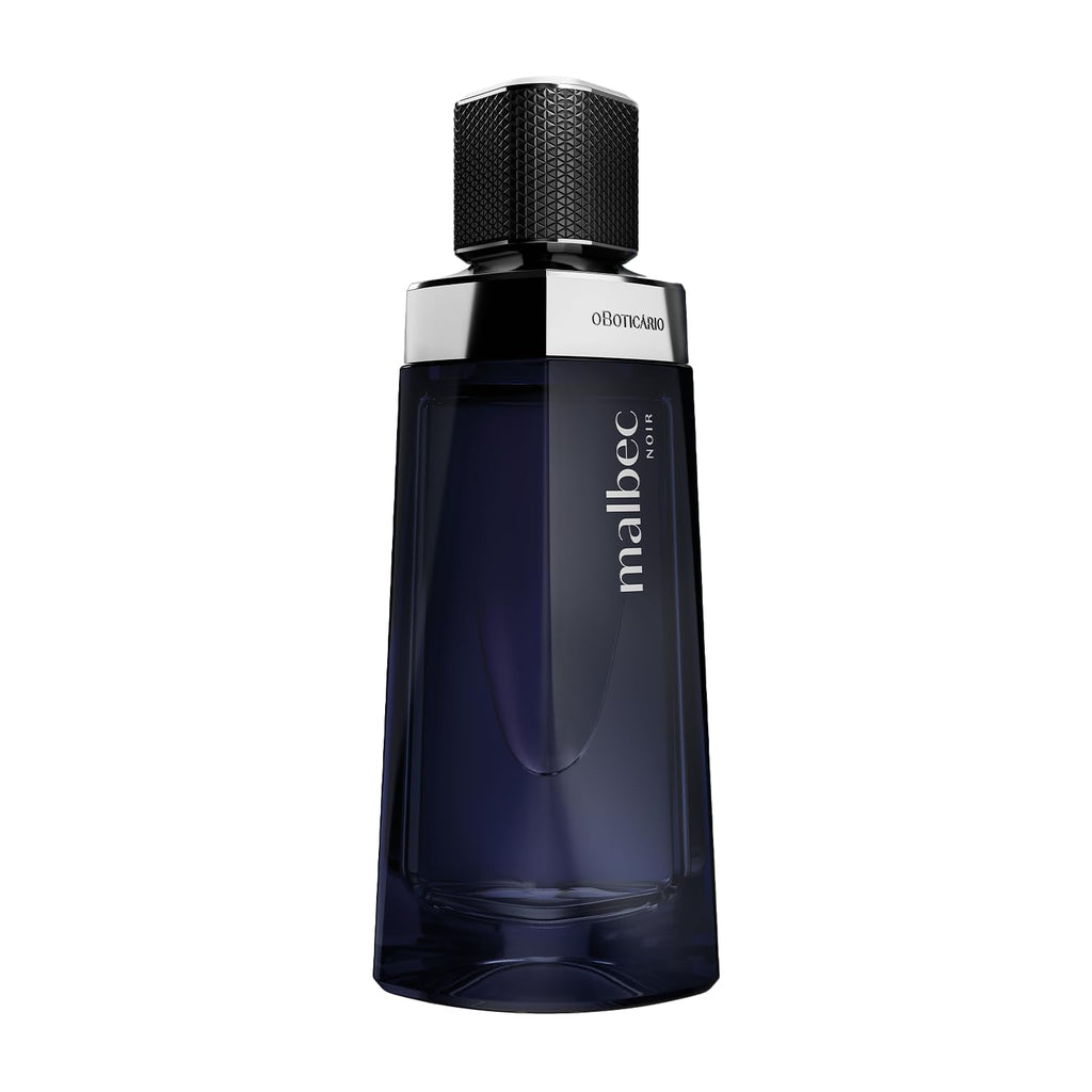 Malbec O Boticário Noir Eau de Toilette - Long-Lasting Cologne for Men - Mysterious Dark & Woody French Oak Barrel-Aged Scent - Premium Mens Fragrance - Pinot Noir, Spice & Oak - 3.4 oz