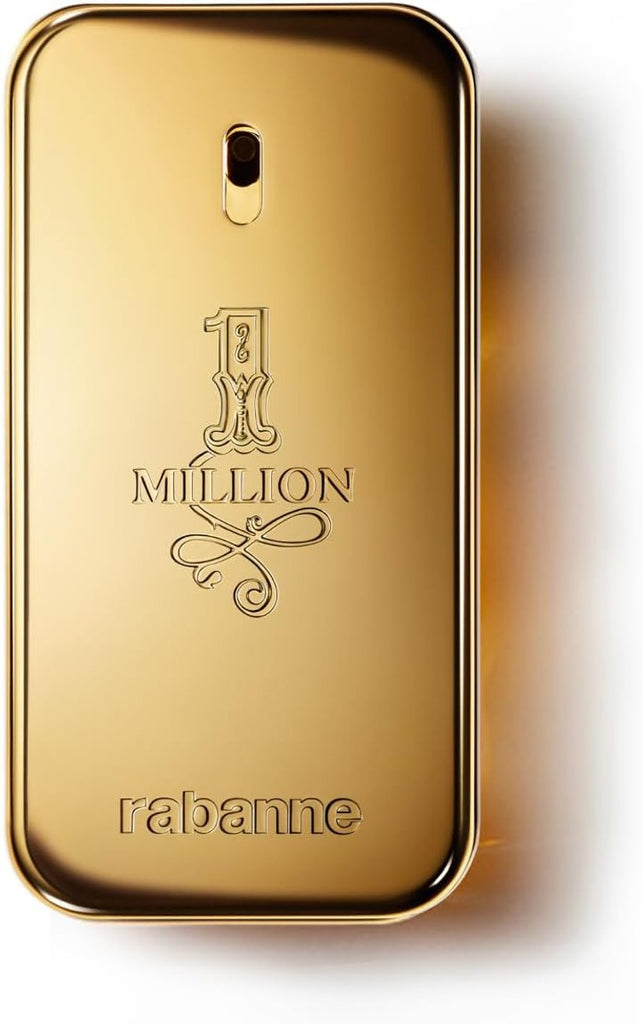 paco rabanne Rabanne 1 Million Eau de Toilette - Long Lasting Designer Fragrance for Men with Mandarin, Cinnamon & Amber - Luxury Men's Perfume Spray