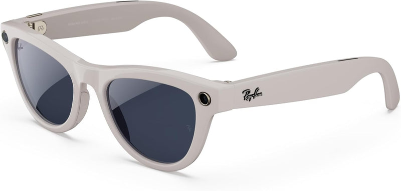Ray-Ban Meta (Gen 2) Skyler - Shiny Chalky Grey / Transitions Sapphire — Gafas inteligentes IA, cámara 12MP
