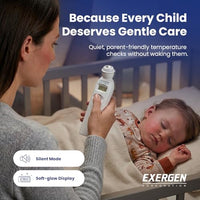 Exergen TAT-2000C+ Temporal Artery Thermometer – Fast & Accurate Forehead Thermometer for Adults, Kids & Babies