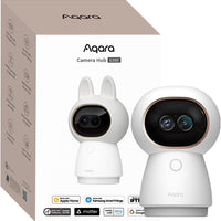 Aqara Indoor Security Camera G350, 4K UHD Dual-Lens Matter Camera Hub