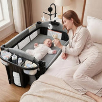 Ofertaza, Kinder King 4 in 1 Portable Baby Playard, Foldable Baby