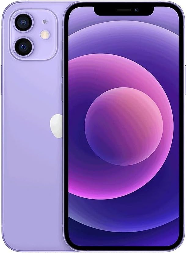 Apple iPhone 12, 256GB, Purple - Unlocked (Renewed)