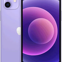 Apple iPhone 12, US Version, 128GB, Purple for AT&T (Renewed)