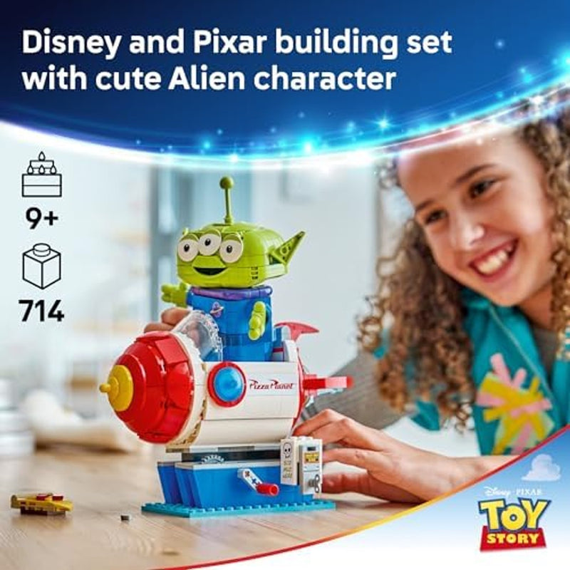 Ofertaza, LEGO Disney and Pixar Toy Story Alien with Pizza Planet Rocket Ride