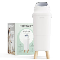 Momcozy Diaper Pail, Triple-Seal Odor Control, Fits Standard Trash Bags
