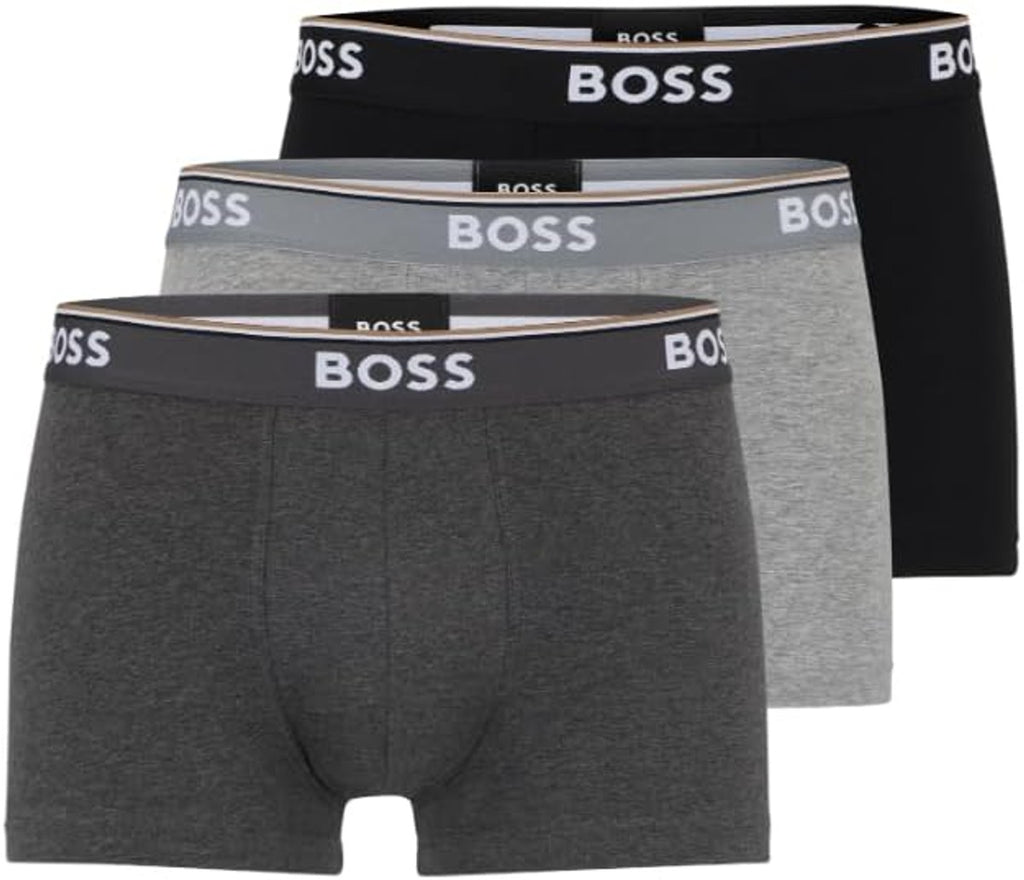 Pack 3 BOSS Men's Cotton Trunk