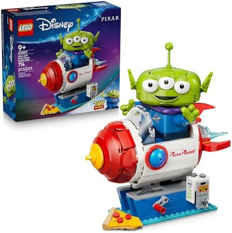 Ofertaza, LEGO Disney and Pixar Toy Story Alien with Pizza Planet Rocket Ride