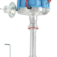 HEI Ignition Distributor with Blue Cap for Chevy GM Small Blocks 283 305 307 327 350 400 Small/big Block 396 427 454 65K