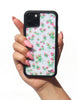 Wildflower Cases - Pink Posie Rosie, Compatible with Apple iPhone 16 Pro | Floral White Popular Aesthetic Cute Trendy - Protective Black Bumper, 4ft Drop Test Certified, Women Owned Small Business