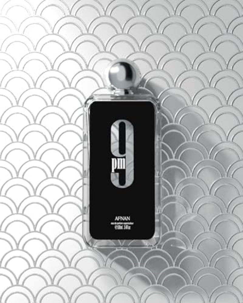 Afnan 9 PM For Men Eau De Parfum, 3.4 Fl. Oz