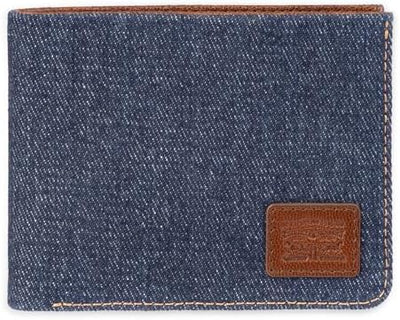 Levi's Men's Classic Bifold Wallet with Multiple Card Slots and ID Window