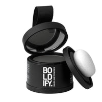 Boldify Hairline Powder, Root Touch Up Hair Color Dark Gray 4g