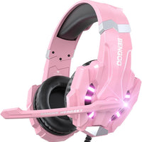BENGOO G9000 Professional Gaming Headset for PS4, PC, Xbox One Controller, Noise Cancelling Over Ear Headphones with Mic