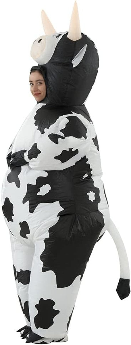 RHYTHMARTS – Disfraz Inflable de Vaca para Adultos