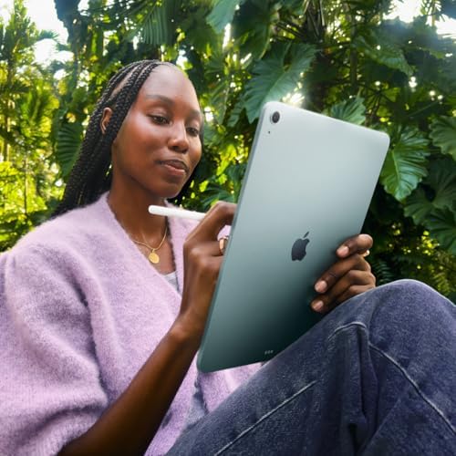 Apple iPad Air 13-inch (M4): Liquid Retina Display, 256GB, 12MP Front/Back Camera, Wi-Fi 7 with Apple N1, Touch ID, All-Day Battery Life — Space Gray