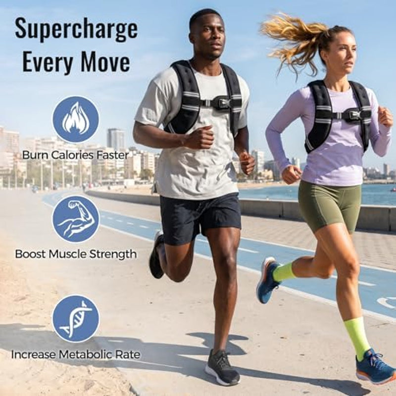 Ofertaza, Zeerun Weighted Vest  Comfortable Durable Rucking