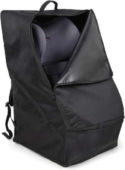 The Peanutshell Carseat Travel Bag for Airplane, Durable Padded Bag Gate Check Easy Carry Airport Car Seat Cover, Fits Most Graco, Evenflo, Toddler, Kids, Infant Baby Travel Essentials for Flying
