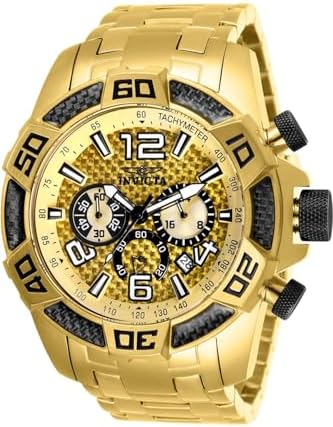 Invicta Men's 25852 Pro Diver Analog Display Quartz Gold Watch