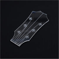 Guitar Tools Guitar Head Template Electric Guitar Acoustic Guitar Ukulele Transparent Template Guitar Making Mold (3)