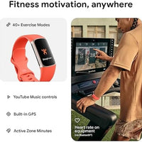 Amazon Fitbit Charge 6 Fitness Tracker with Google Apps