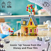 Lego Disney and Pixar ‘Up’ House, Classic Disney Celebration Building Toy Set for Kids and Movie Fans Ages 9 and Up, A Fun Gift for Disney Fans and Anyone Who Loves Creative Play, 43217