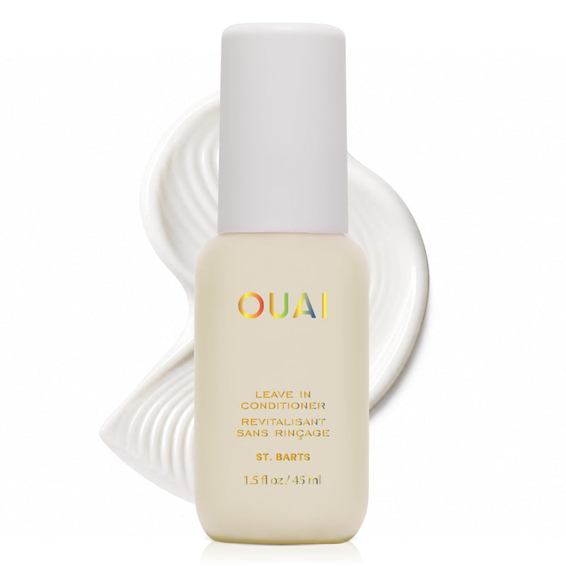 OUAI Acondicionador Sin Enjuague Multifuncional, Protector Termico hasta 450F, Desenredante, Anti-Frizz, Aroma North Bondi, 177ml