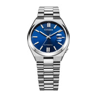 Reloj Citizen Tsuyosa automático para hombre, diseño deportivo, acero inoxidable, mecanismo automático, resistencia al agua